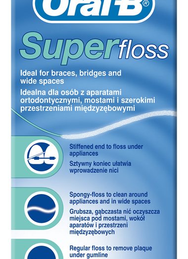 ORALB SUPERFLOSS FILO INTERDEN