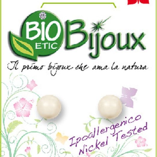 ORECCHINO PERLA CREAM 6MM