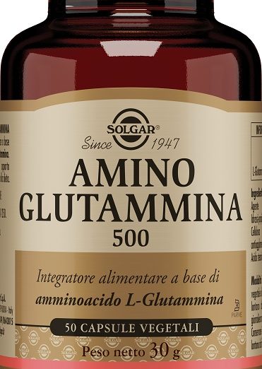 AMINO GLUTAMMINA 500 50CPS VEG