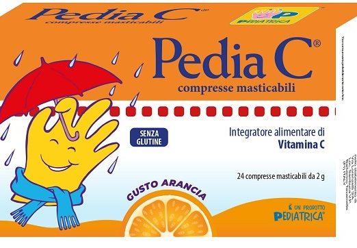 PEDIA C ARANCIA 24CPR MASTIC
