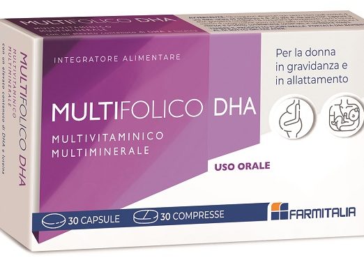 MULTIFOLICO DHA 30CPS+30CPR