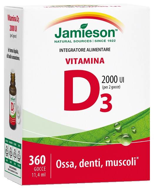 JAMIESON VITAMINA D GTT 11,4ML