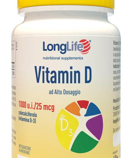 LONGLIFE VITAMIN D1000UI 60CPR