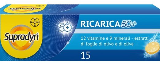 SUPRADYN RICARICA 50+ 15CPR EF