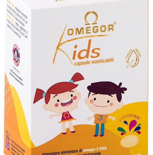 OMEGOR KIDS 60CPS MASTICABILI
