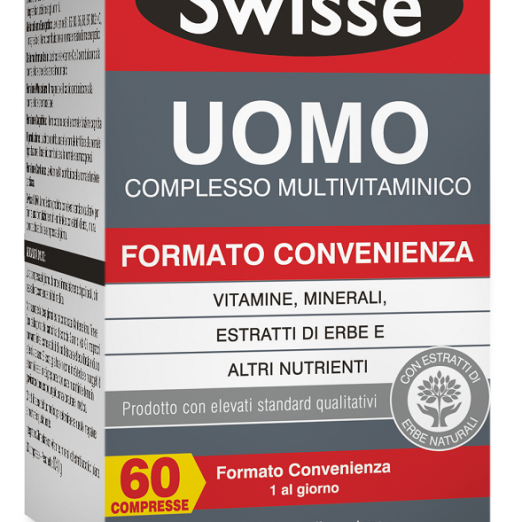 SWISSE UOMO MULTIVITAMIN 60CPR