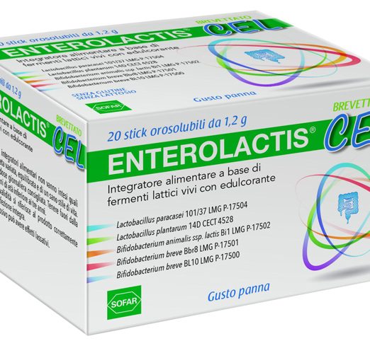 ENTEROLACTIS CEL 20STICK OROS