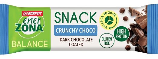 ENERZONA SNACK CRUNCH CHOC 33G