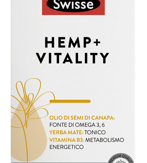 SWISSE HEMP+ VITALITY 60CPS