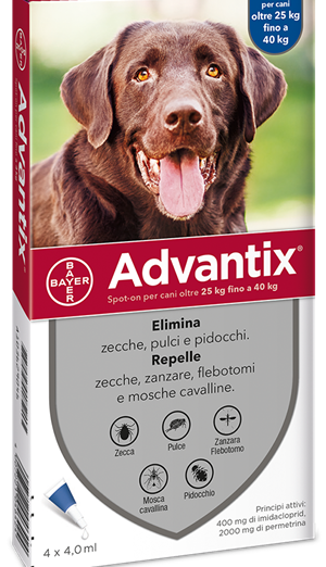 ADVANTIX SPOT ON 4PIP 25-40KG