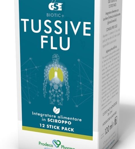 GSE TUSSIVE FLU 12STICKPACK