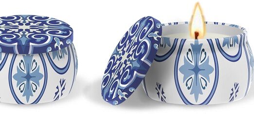 MAIOLICHE CANDELA BLUE