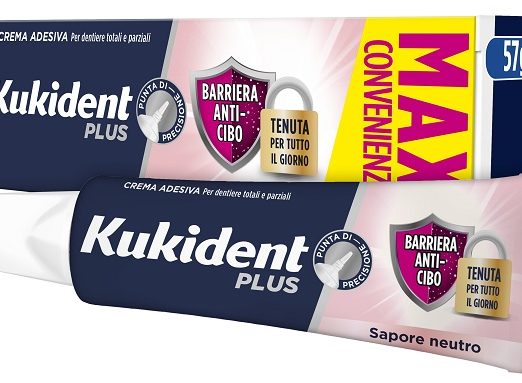 KUKIDENT PLUS BARRI A/CIBO 57G