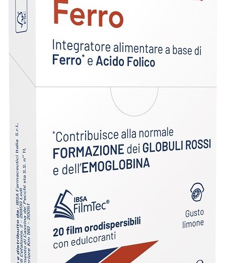 FERRO IBSA 20FILM ORODISPERSIB