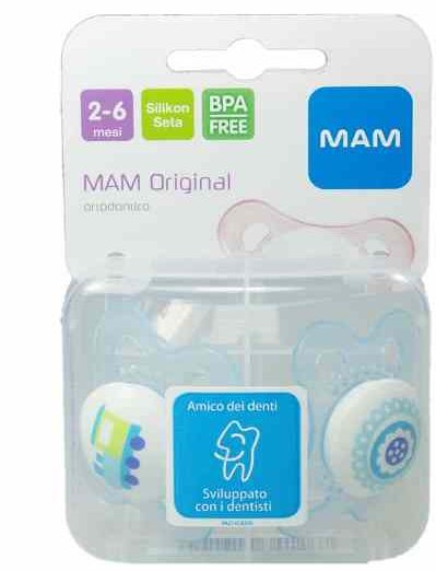 MAM ORIG 2-6M SIL SINGOLO