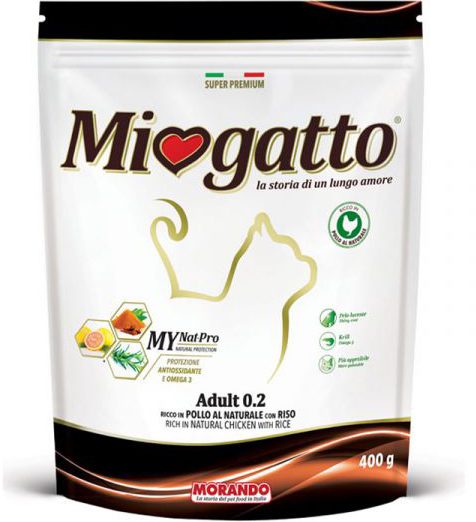 MIOGATTO STERIL POL/NAT 400G