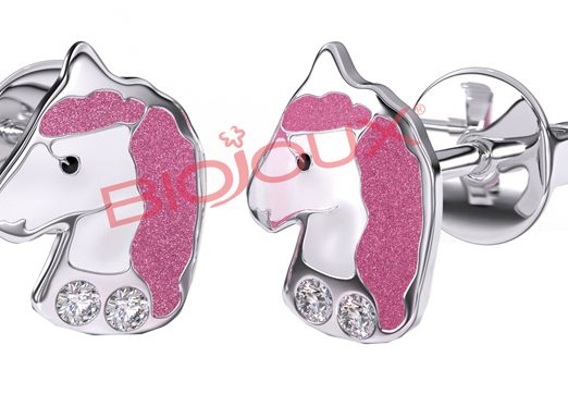 BJT701 ORECCHINI ROSE UNICO SS