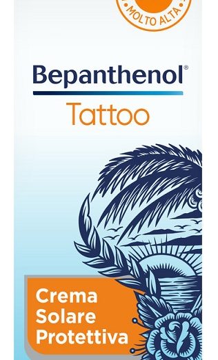 BEPANTHENOL TATTOO CREMA SOL