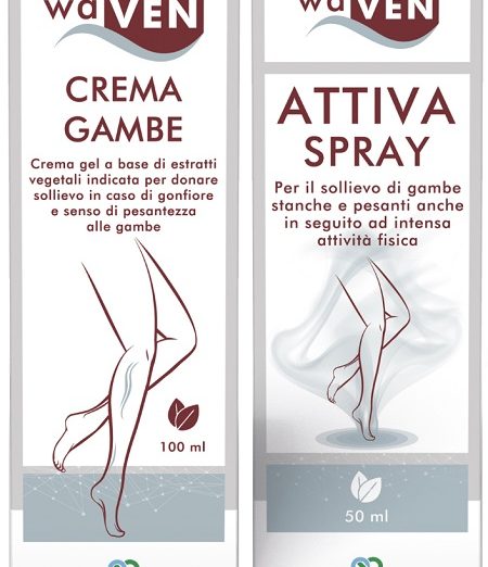WAVEN CREMA GAMBE 100ML+ATTIVA
