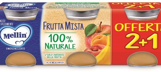 MELLIN OMOG FRUTTA MIX 3PZ