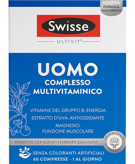 SWISSE MULTIVIT UOMO 60CPR