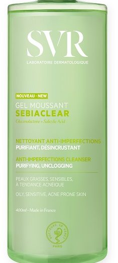 SEBIACLEAR GEL MOUSSANT 400ML