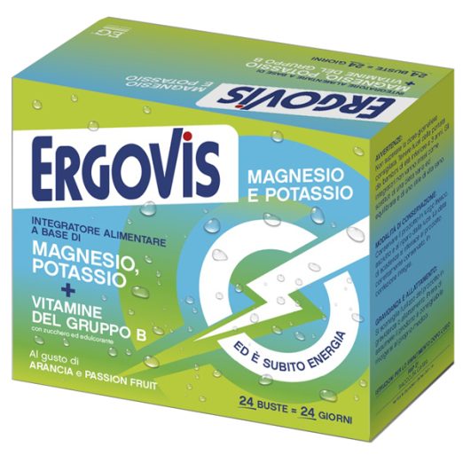ERGOVIS MG+K VIT B C/ZUC24BUST